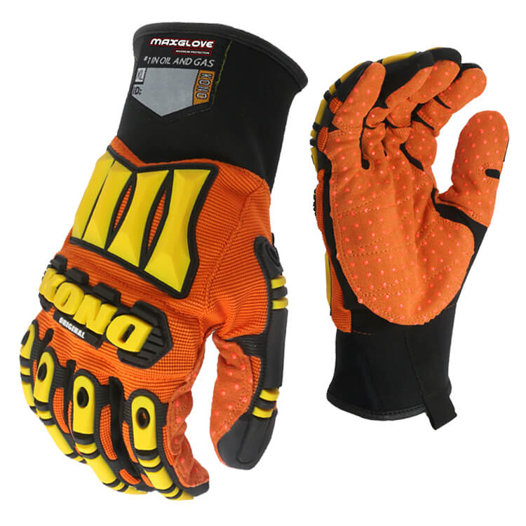 Best Heavy Duty Mechanic Gloves PVC Dotted | MAX GLOVE