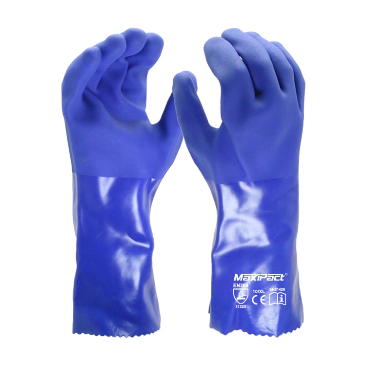 PVC Industrial Chemical Resistant Gloves | MAX GLOVE