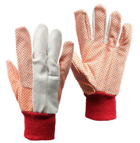 Ladies Dotted Palm Gloves