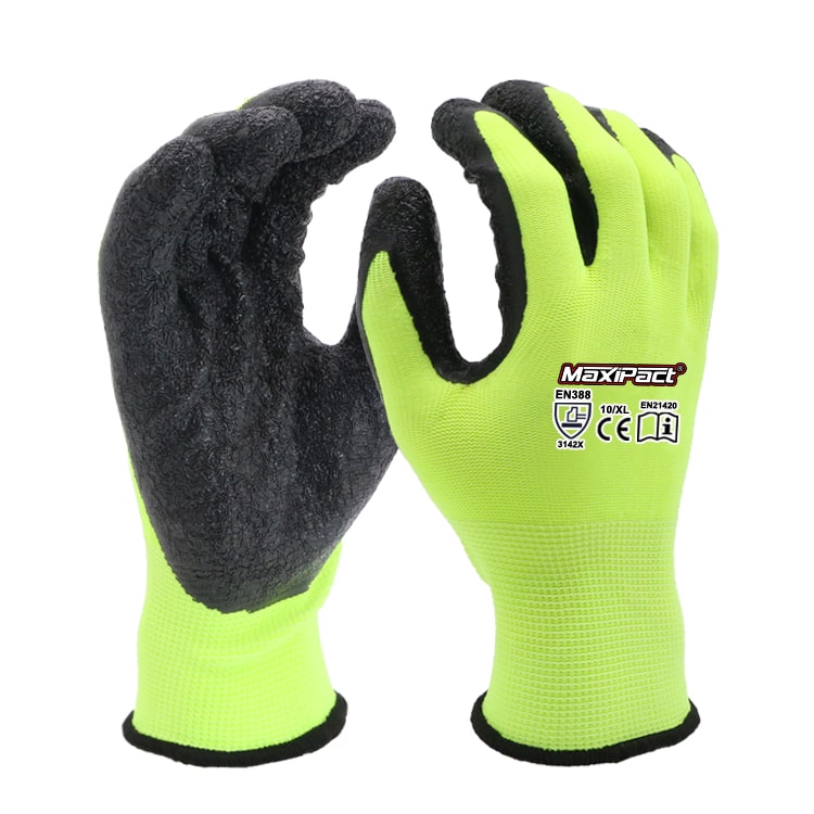 Crinkle Latex Work Glove