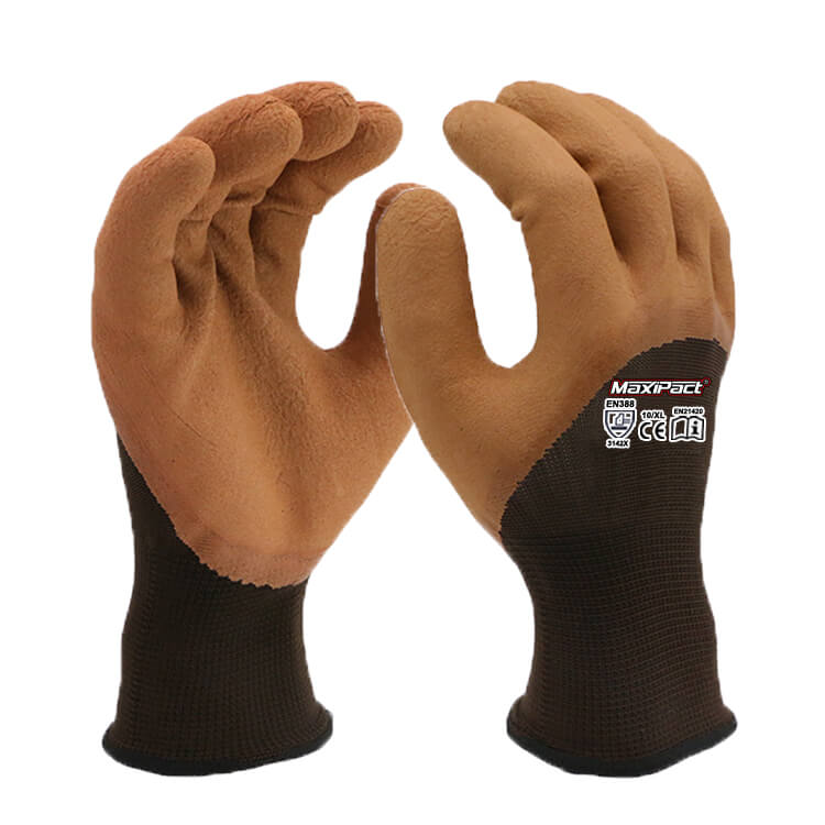 Foam Latex Coated Glove