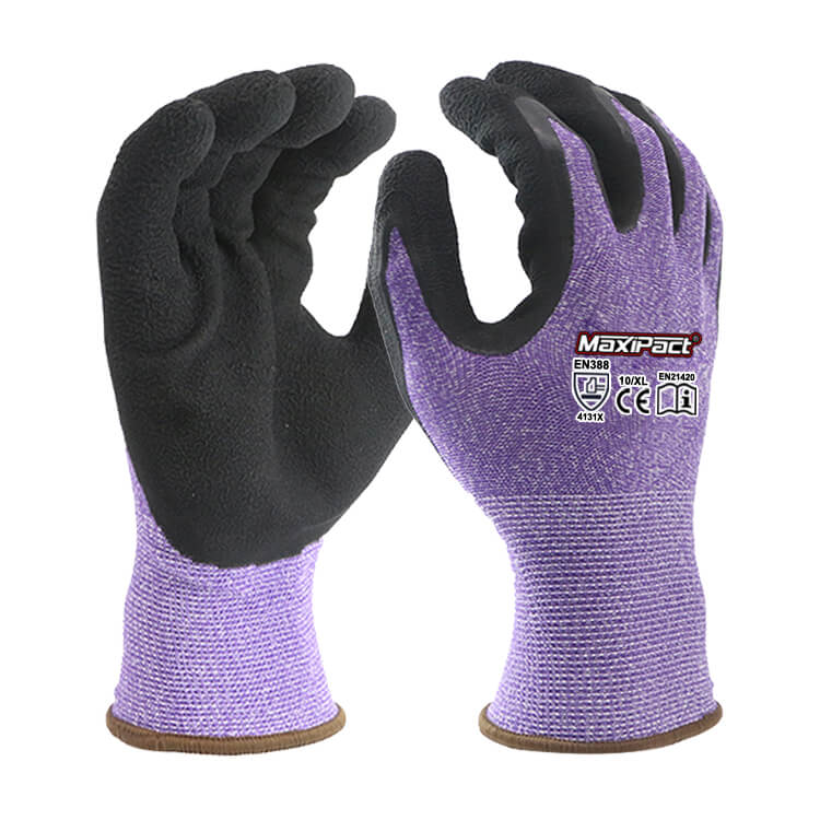 Palm Foam Coated Glove Spandex Knit Shell | Maxiglove