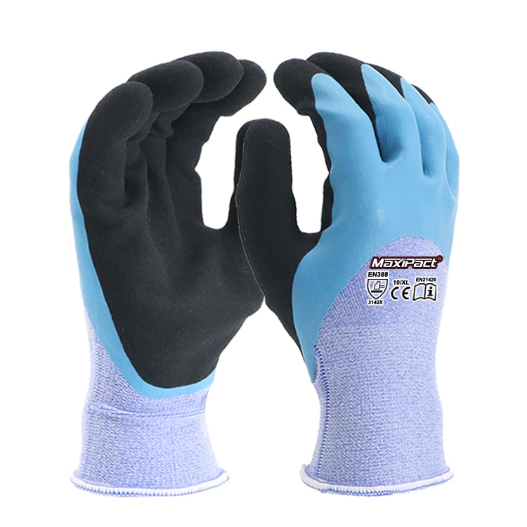Double Coated Latex Grip Glove