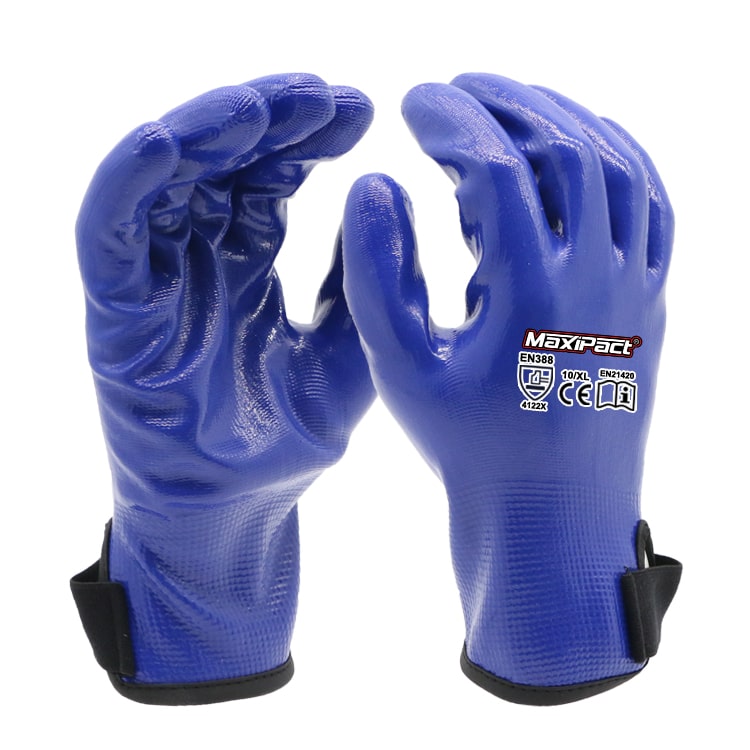 Waterproof Nitrile Grip Glove