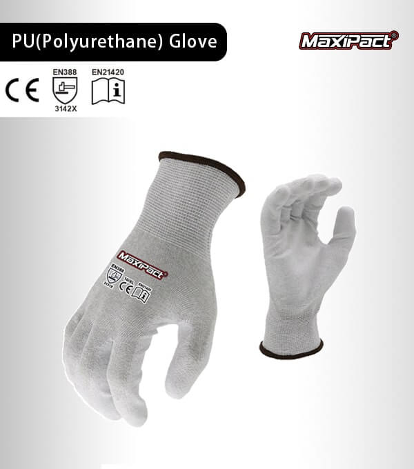 PU safety work glove