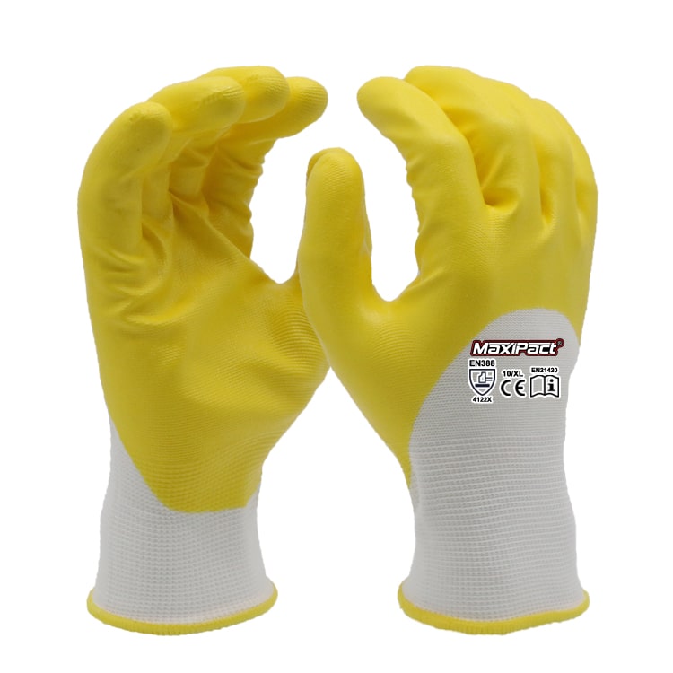 Breathable Nitrile 3/4 Dip Glove