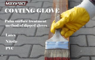 Palm Surface Treatment Method of Dipped Gloves