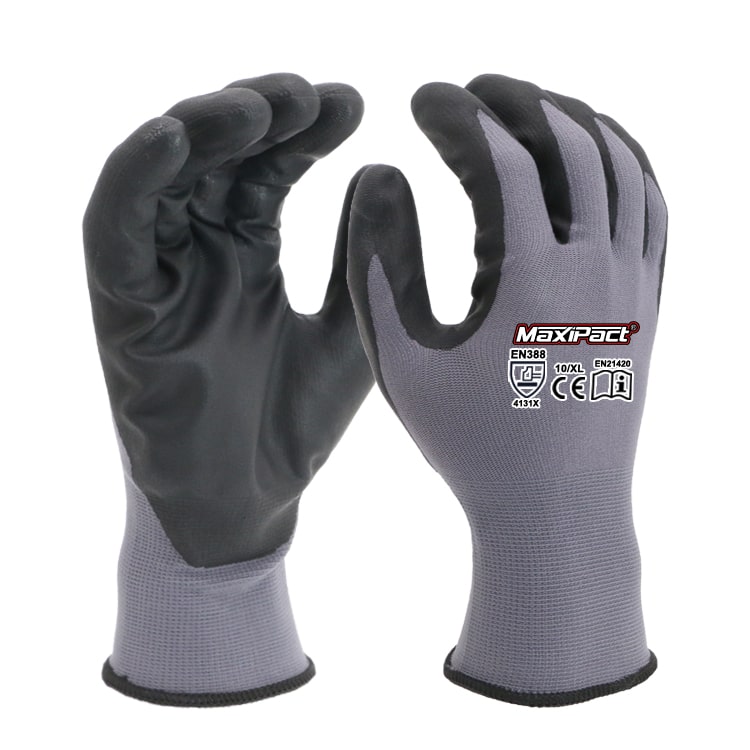 Black Foam Nitrile Safety Glove Auto Repair | MaxiPact