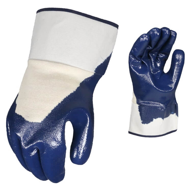 safety cuff 3/4 dip safety glove | oil resistance