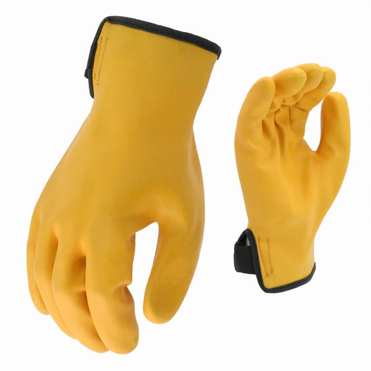 fully nitrile coating glove for oil and gas