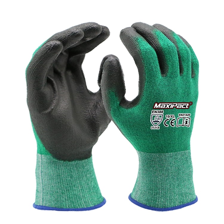 ECO Bamboo Breathable PU Work Gloves | MAX GLOVE