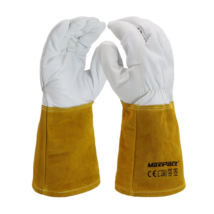 Kevlar Goatskin Cow Split Welding Gloves | MAX GLOVE