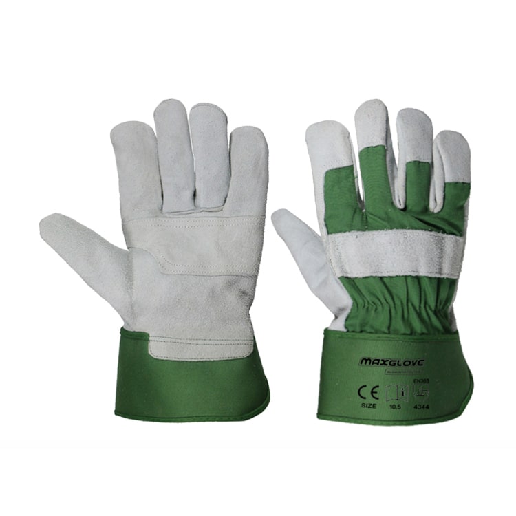 Pad Palm Split Leather Gloves | MAX GLOVE