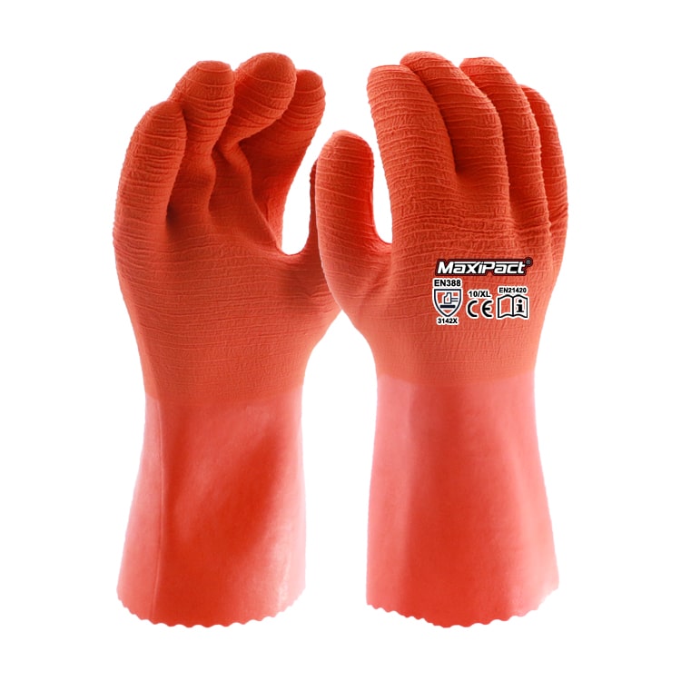 latex rubber heavy duty gloves