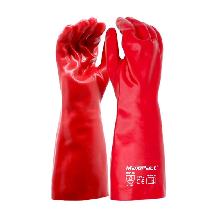 Long Sleeves PVC Gloves | MAX GLOVE