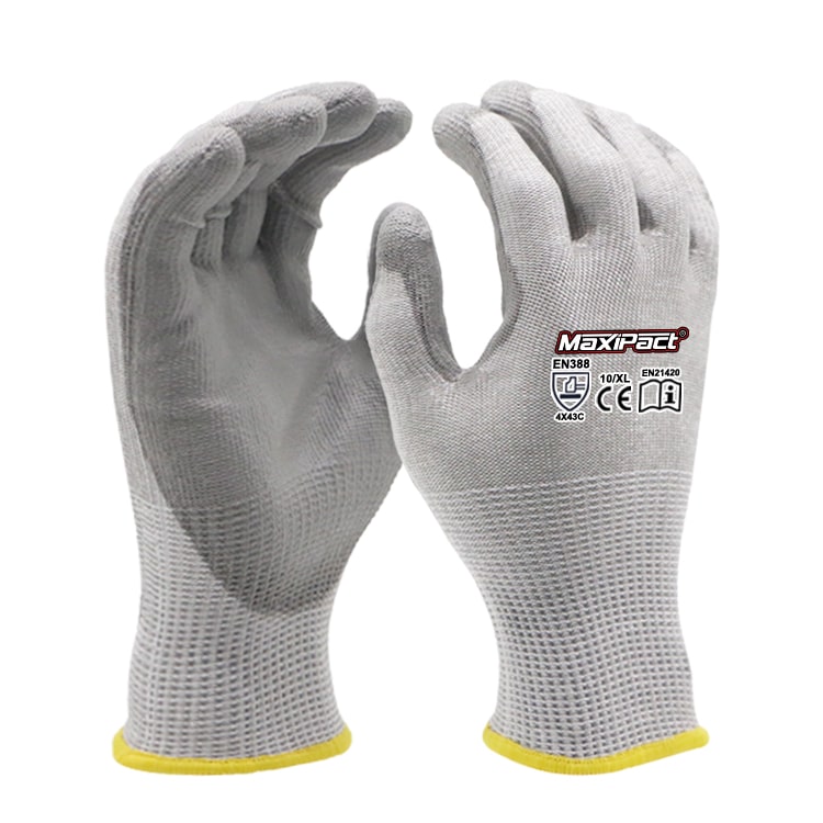 Cut Resistance PU Gloves ANSI Cut A6 | MAX GLOVE