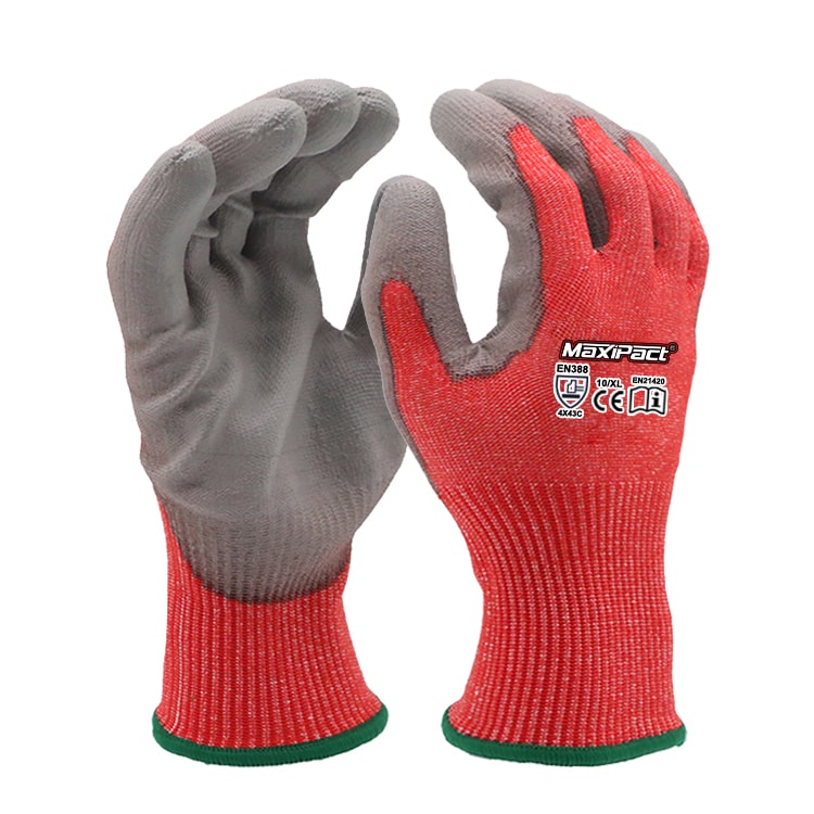 Colorful Cut Proof PU Gloves Cut Level 3 | MAX GLOVE