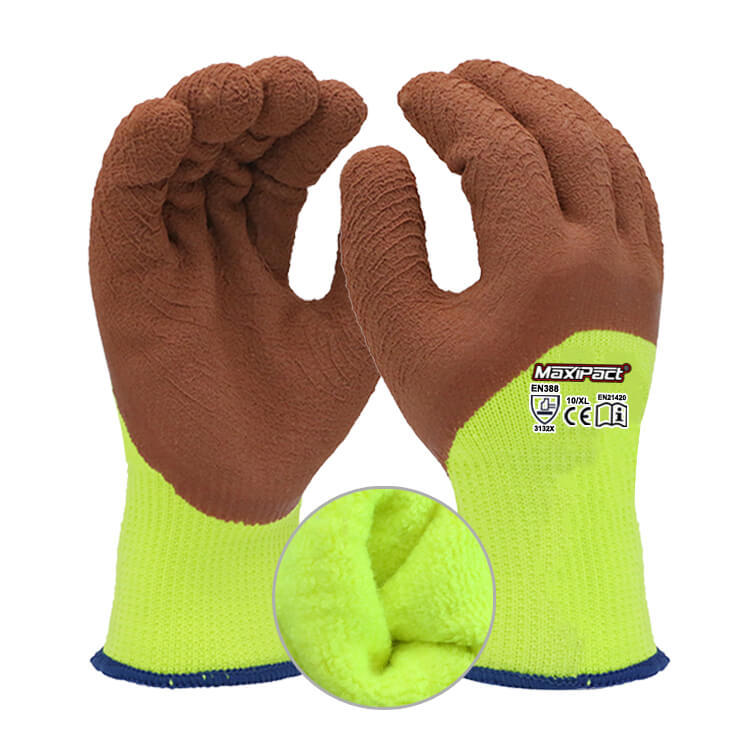 Winter Foam Latex Gloves | MAX GLOVE