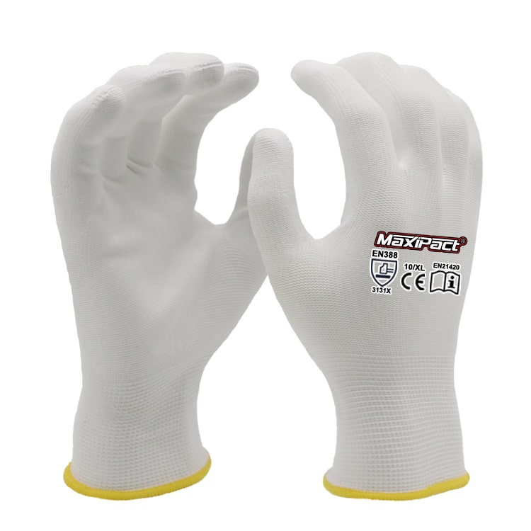 Dexterity PU Gloves White | MAX GLOVE