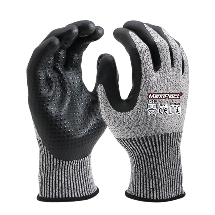 Cut Proof Dotted Palm Gloves | MAX GLOVE