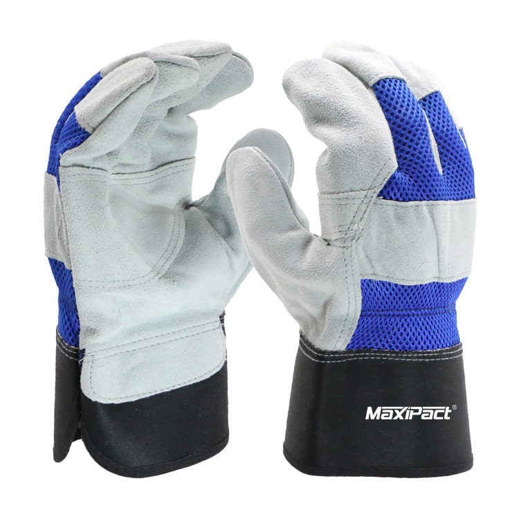 Breathable Cow Split Leather Gloves | MAX GLOVE
