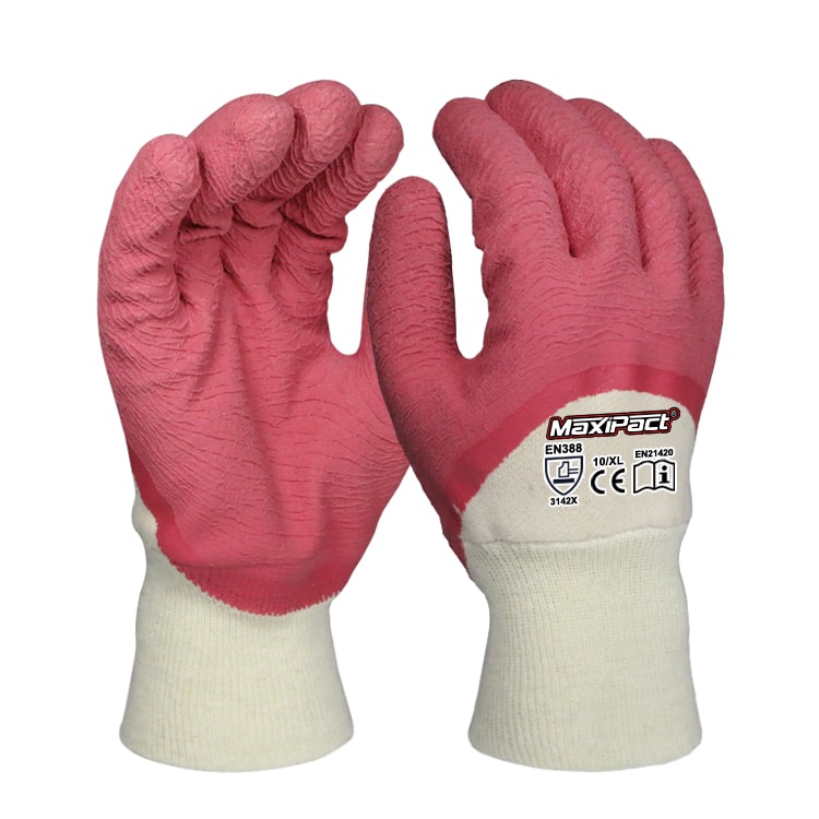 Customize Crinkle Latex Gloves | Max Glove
