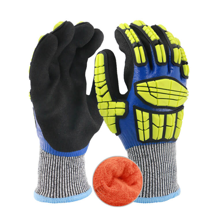 Winter Anti-impact Nitrile Gloves | MAX GLOVE