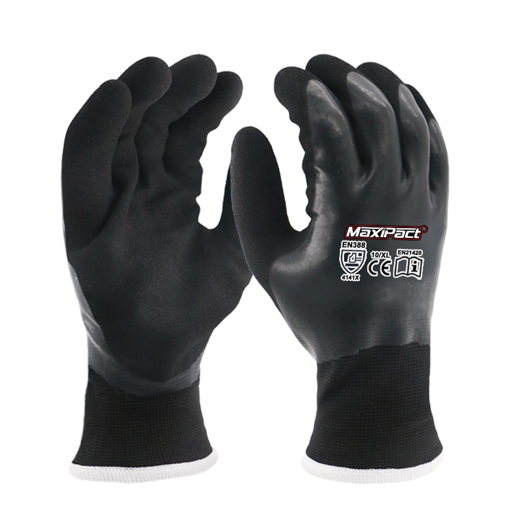 Waterproof Nitrile Work Gloves | MaxGlove