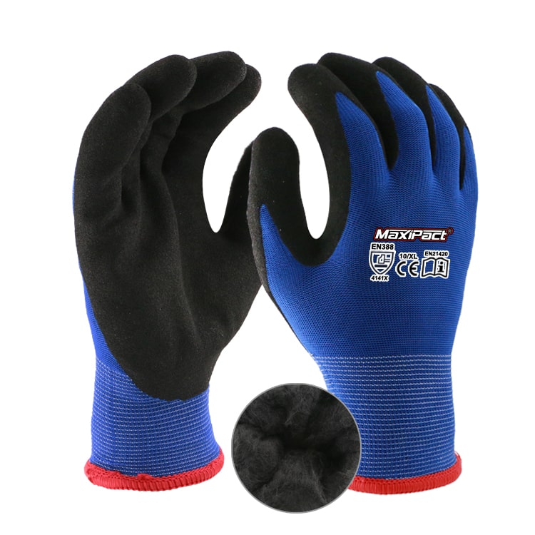 Winter Sandy Nitrile Work Gloves | MaxGlove