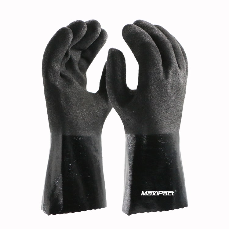 Oil Proof Nitrile Gloves Extended Cuffs | MaxGlove