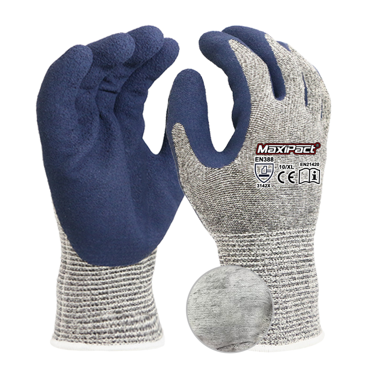 EN388 Certified Non Slip Gloves with Latex | MaxGlove