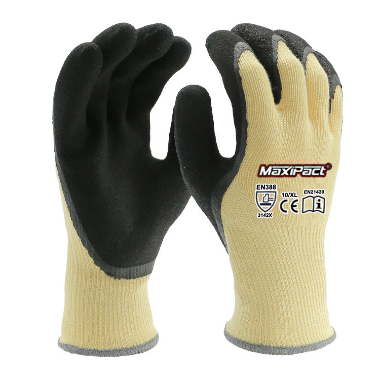Multipurpose Latex Grip Gloves for Construction Workers | MAX GLOVE