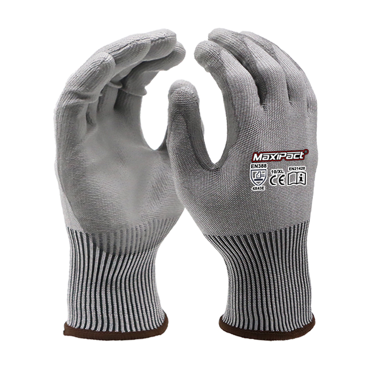 Grey Cut Proof Anti Cut Work Gloves | MaxGlove